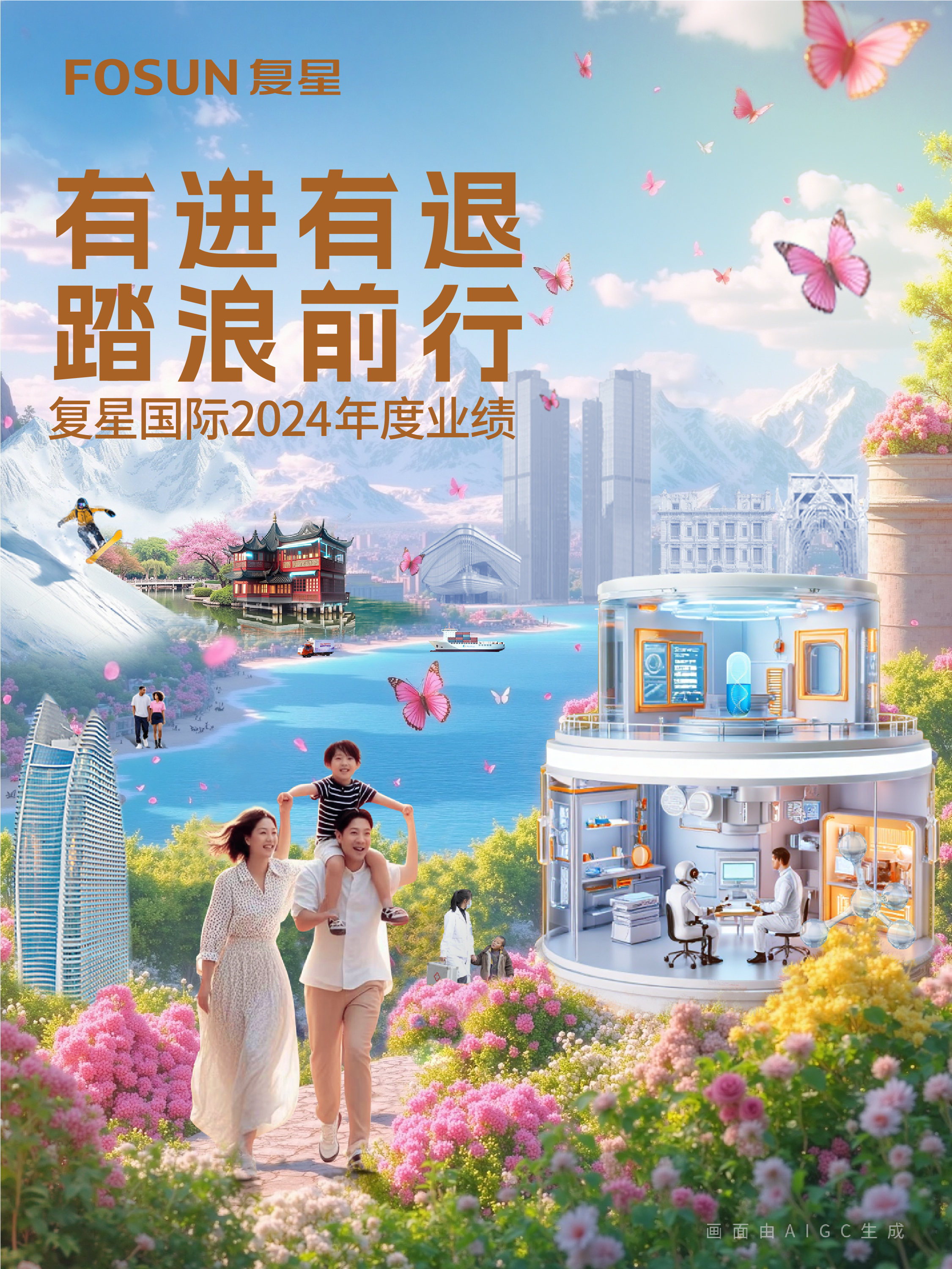 九圖速覽復星國際2024年度業績